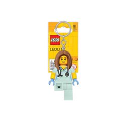 LEGO Classic Plastic Multicolored Doctor Keychain Light