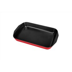 All American 1930 12 in. W X 19 in. L Bake Pan Red 1 pc