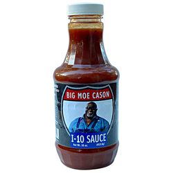 Big Moe Cason I-10 Sauce Spicy/Sweet BBQ Sauce 16 oz