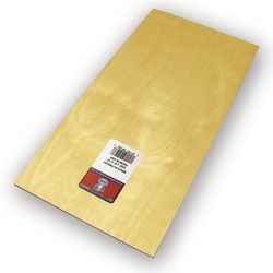 Midwest Products 3/32 in. X 6 in. W X 1 ft. L Plywood Sheet #2/BTR Premium Grade
