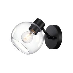Westinghouse Hyson 1-Light Matte Black Wall Sconce