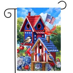 Briarwood Lane Garden Flag 12.5 in. H X 18 in. W
