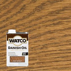 WATCO Transparent Dark Walnut Oil-Based Danish Oil 1 qt