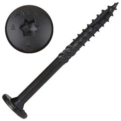 Screw Products, Inc. NOVA #18 in. X 3.38 in. L Star Black Steel Lag Screw 1 pk