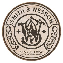 Desperate Enterprises Smith & Wesson Smith & Wesson Sign Metal 1 pk