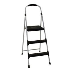 Cosco Signature Series 47.835 in. H X 19.291 in. W X 3.15 in. D 225 lb. cap. 3 step Steel Step Stool