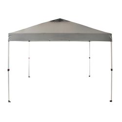 Crown Shade One Touch 150D Polyester Regal 100 Canopy 9.2 ft. H X 9.11 ft. W X 9.11 ft. L