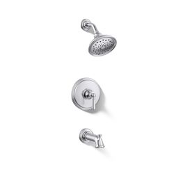 Kohler Facile Polished Chrome Tub and Shower Faucet