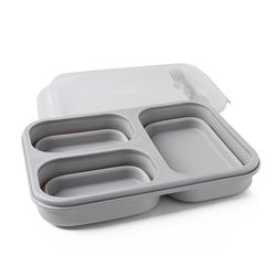 Krumbs Kitchen GREY Meal-Prep Container 1 pk