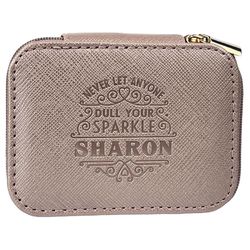 History & Heraldry Never Let Anyone Dull Your Sparkle Sharon Travel Jewellery Box 1 pk