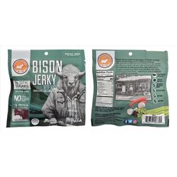 Pearson Ranch Jerky Buffalo Jerky 2.1 oz Bagged