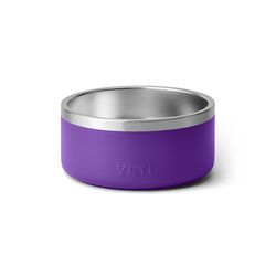 YETI Boomer Pace Purple Stainless Steel 4 cups Pet Bowl For Dogs