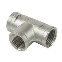 BK Products Proline 1/2 in. FIP in. X 1/2 in. D FIP 1/2 in. D FIP Stainless Steel 4 in. L Tee