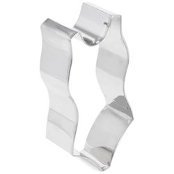 R&M International Corp 2 in. W X 4 in. L Bathing Suit Cookie Cutter Silver 1 pc