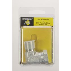Apache Brass 3/8 in. D X 3/8 in. D Hydraulic Adapter 1