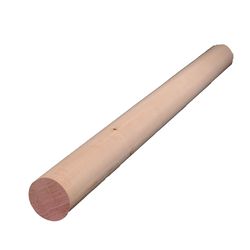Alexandria Moulding Round Ramin Hardwood Dowel 1-1/2 in. D X 48 in. L 1 pk Pink