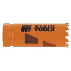 Klein Tools 7/8 in. Bi-Metal 1 in. L Hole Saw