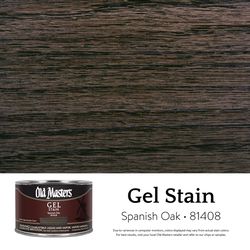 Old Masters Semi-Transparent Spanish Oak Oil-Based Alkyd Gel Stain 1 pt