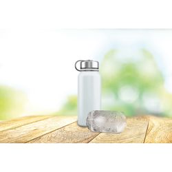 Tovolo Charcoal/Clear Plastic/Silicone Ice Mold Set