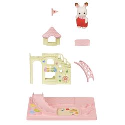 Calico Critters Baby Castle Playground Set 8 pc