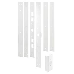 Prime-Line Defender Security 59-1/2 in. L White Steel Door Repair Kit 1 pk