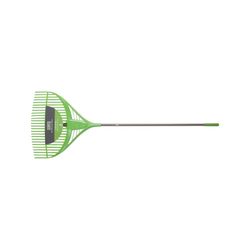 Ames Collector 72 in. 26 Tine Poly Leaf Rake Steel Handle