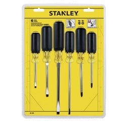 Stanley Screwdriver Set 6 pc