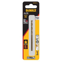 DeWalt ELITE SERIES 5/32 in. X 3.1 in. L Cobalt Steel Split Point Drill Bit Round Shank 1 pc