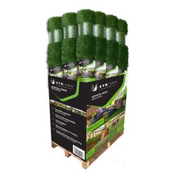 SYNLawn 60 in. W X 90 in. L Green Mini Pallet with 12 rolls 5x7 Polyethylene Astroturf