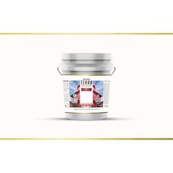 Evolve Terra Flat Barn Red Water-Based Barn and Fence Paint Exterior and Interior 5 gal