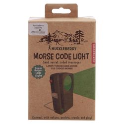 Kikkerland Huckleberry Morse Code Light Green