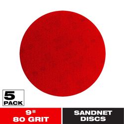 Diablo SandNet 9 in. L X 9 in. W Ceramic Blend 80 Grit Coarse Drywall Sand Pad
