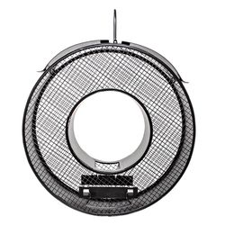Backyard Essentials Songbird 5 lb Metal Mesh FlyThru Hanging Bird Feeder