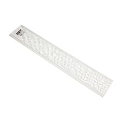 Amerimax 6 in. W X 36 in. L White Plastic Gutter Guard