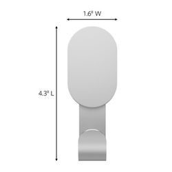 3M Claw Stainless Steel 25# Drywall Hooks 1 pk