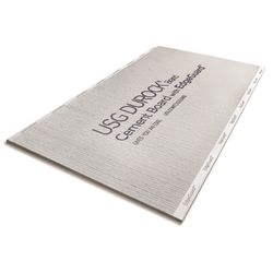 USG Sheetrock Durock 4 ft. W X 8 ft. L X 1/2 in. Cement Board