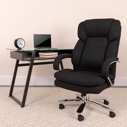 Flash Furniture Black Fabric Office Chair