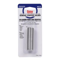 Oatey 1.5 oz Lead-Free Acid Core Wire Solder Tin/Antimony 95/5 1 pc