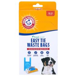 Arm & Hammer Plastic Disposable Pet Waste Bags 75 pk