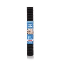 Con-Tact 4 ft. L X 18 in. W Black Non-Adhesive Shelf Liner