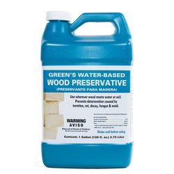 Green's Clear Flat Clear Clear Water-Based Wood Preservative 1 gal