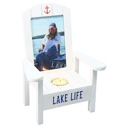 Pavilion We People Bright White MDF Picture Frame 4 x 6 in.