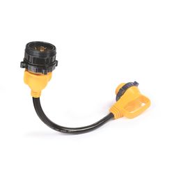 Camco Power Grip 30 amps Adapter 1 pk
