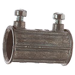 Steel City 1/2 in. D Die-Cast Zinc Compression Coupling For EMT 1 pk