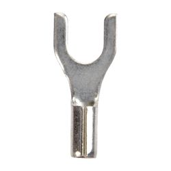 Jandorf 22-18 Ga. Uninsulated Wire Spade Terminal Silver 5 pk