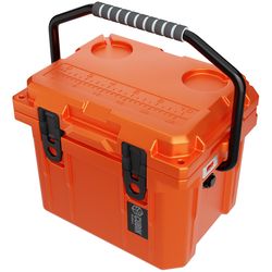 Cubix Outdoors QuadraX Ember Orange 10 qt Cooler