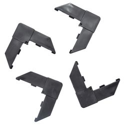 Phifer Wire Bronze Aluminum 3 in. W X 6 in. L Window Frame Corner 4 pk