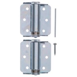 Ace 3 in. L Zinc-Plated Adjustable Self Closing Hinge 2 pk