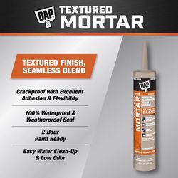DAP Premium Textured Mortar Beige Advanced Latex Concrete and Mortar Sealant 10.1 oz