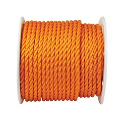 Koch Industries 1/2 in. D X 200 ft. L Orange Twisted Polypropylene Rope